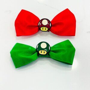 Super Mario Power-Up Mushroom bows